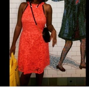 Bright orange Large Lulu's dress.